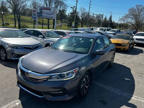 2016 Honda Accord for sale at Honor Auto Sales in Madison TN