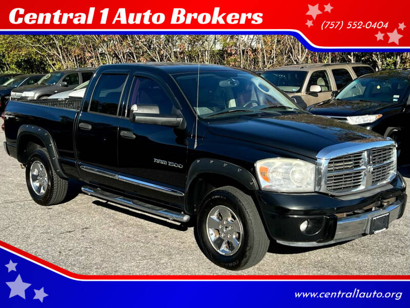 2007 Dodge Ram Pickup 1500 for sale at Central 1 Auto Brokers in Virginia Beach VA