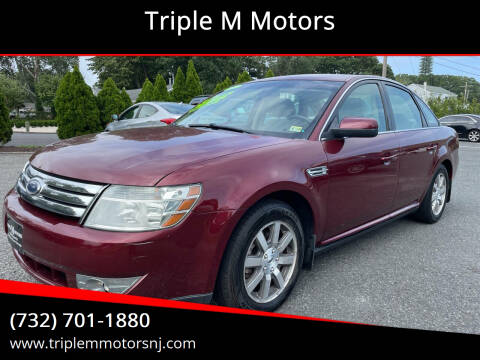 2008 Ford Taurus for sale at Triple M Motors in Point Pleasant NJ