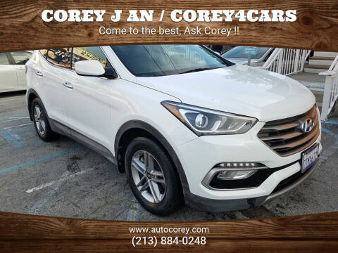 2017 Hyundai Santa Fe Sport for sale at WWW.COREY4CARS.COM / COREY J AN in Los Angeles CA