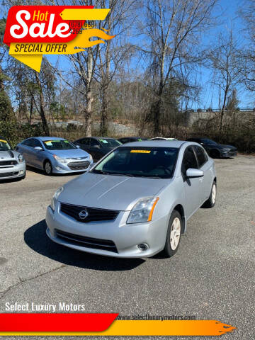 2012 Nissan Sentra for sale at Select Luxury Motors in Cumming GA