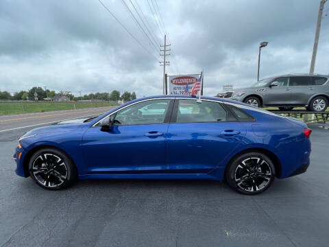 2022 Kia K5 for sale at MYLENBUSCH AUTO SOURCE in O'Fallon MO