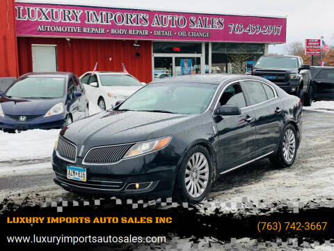 2014 Lincoln MKS for sale at LUXURY IMPORTS AUTO SALES INC in North Branch MN