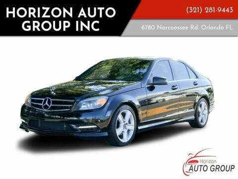 2011 Mercedes-Benz C-Class for sale at HORIZON AUTO GROUP INC in Orlando FL