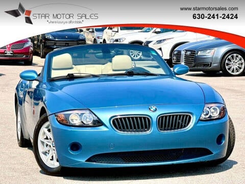 2004 BMW Z4 for sale at Star Motor Sales in Downers Grove IL