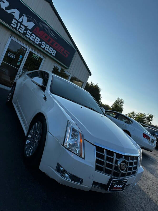 Used 2013 Cadillac CTS Coupe Premium Collection with VIN 1G6DP1E3XD0108608 for sale in Cincinnati, OH