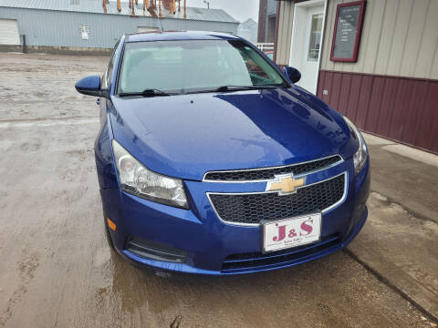 2012 Chevrolet Cruze for sale at J & S Auto Sales in Thompson ND