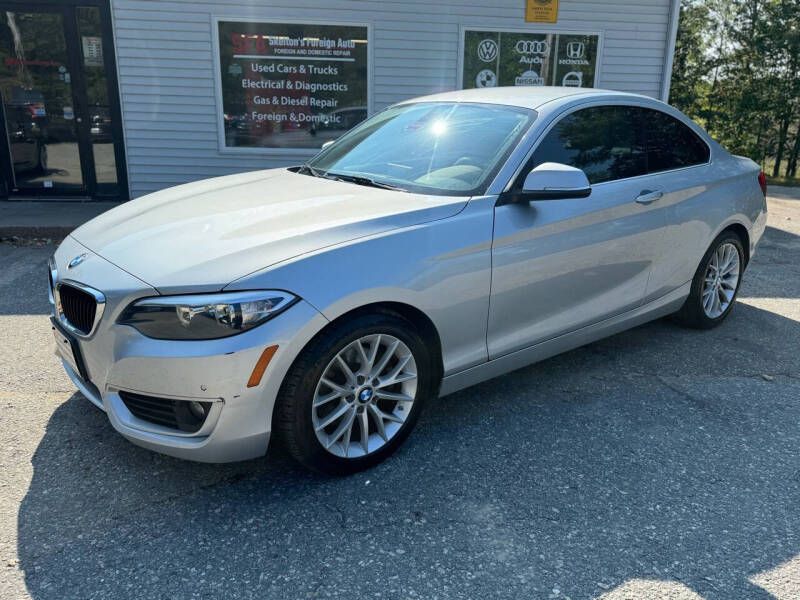 Used 2015 BMW 2 Series 228i with VIN WBA1G9C53FVX96554 for sale in Bath, ME