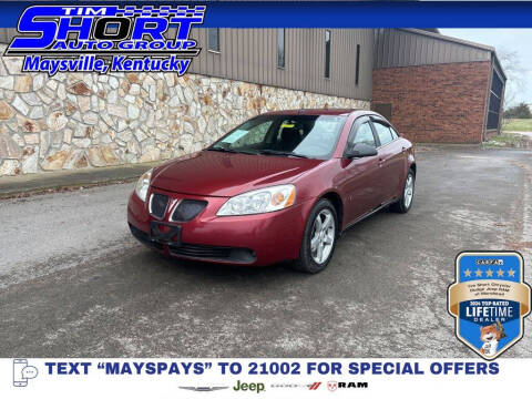 2008 Pontiac G6 for sale at Tim Short CDJR of Maysville in Maysville KY