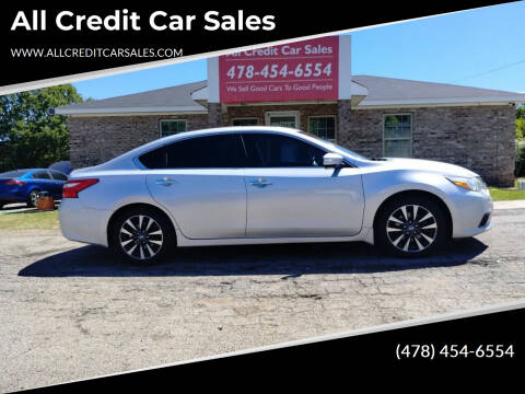 2016 Nissan Altima for sale at All Credit Car Sales in Milledgeville GA