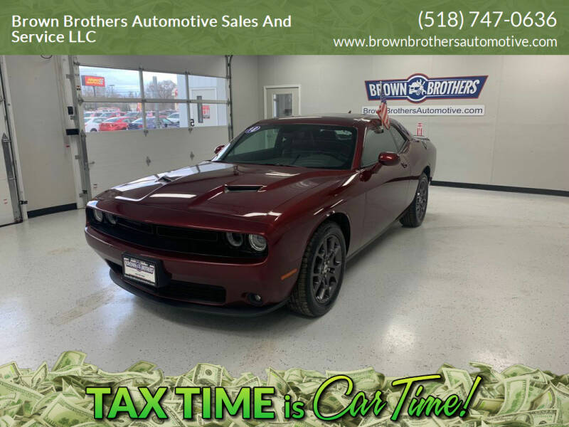 2018 Dodge Challenger for sale at Brown Brothers Automotive Sales And Service LLC in Hudson Falls NY
