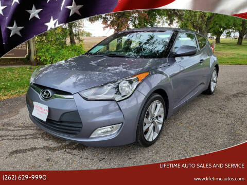 2017 Hyundai Veloster for sale at Lifetime Auto Sales and Service in West Bend WI