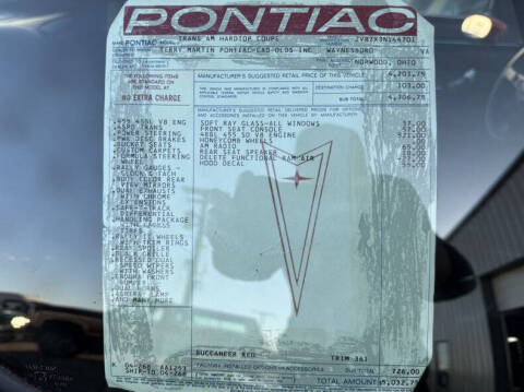 1973 Pontiac Trans Am