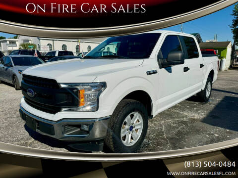 2018 Ford F-150 for sale at On Fire Car Sales in Tampa FL