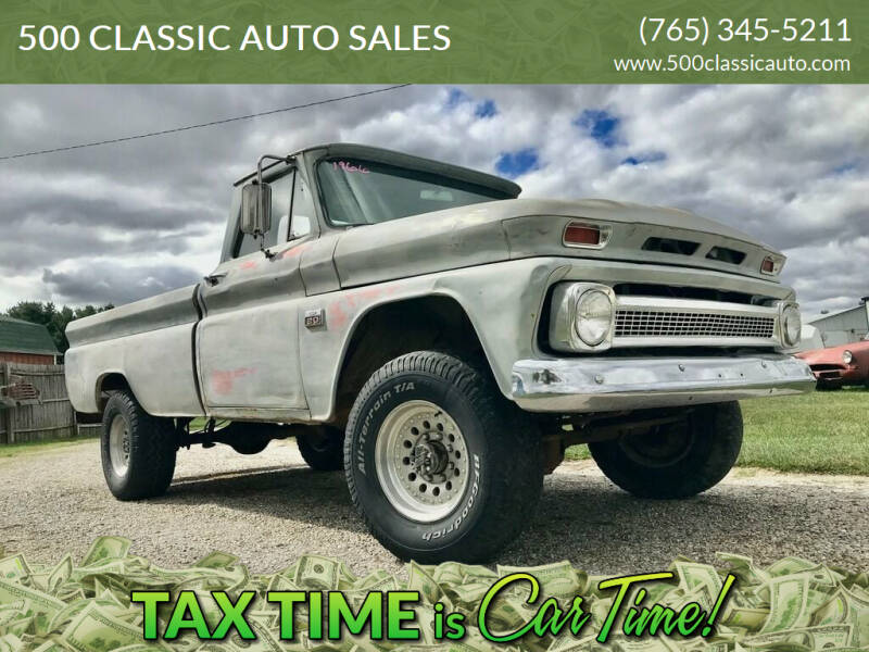 1966 Chevrolet C/K 20 Series for sale at 500 CLASSIC AUTO SALES in Knightstown IN
