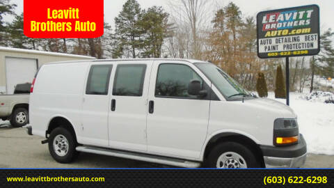 2021 Chevrolet Express for sale at Leavitt Brothers Auto in Hooksett NH