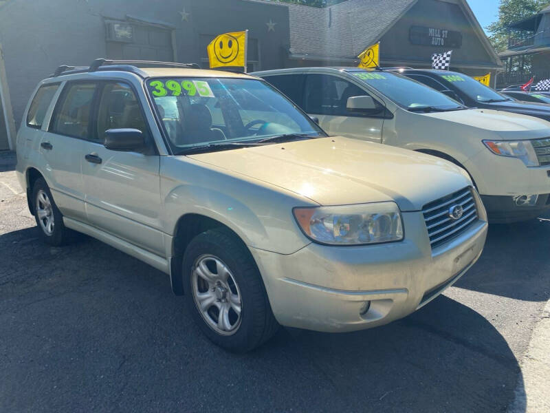 2007 Subaru Forester for sale at MILL STREET AUTO SALES LLC in Vernon CT