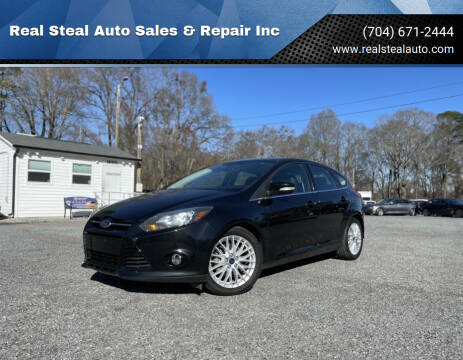 2014 Ford Focus for sale at Real Steal Auto Sales & Repair Inc in Gastonia NC