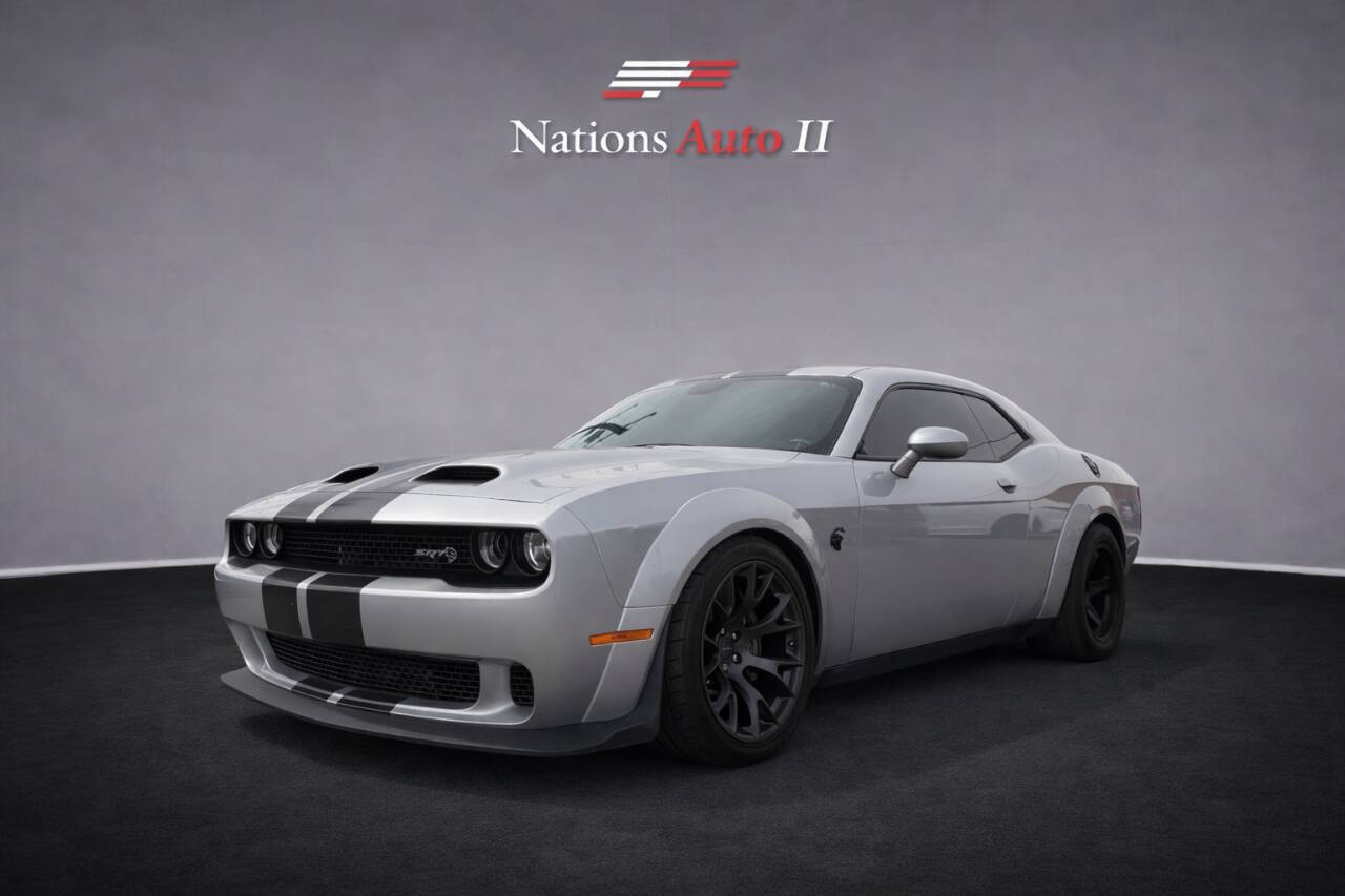 Silver 2020 Dodge Challenger SRT Hellcat SRT Hellcat 2dr Widebody Coupe 1
