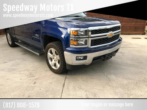 2014 Chevrolet Silverado 1500 for sale at Speedway Motors TX in Fort Worth TX