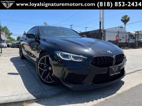 2020 BMW M8 for sale at Loyal Signature Motors Inc. in Van Nuys CA