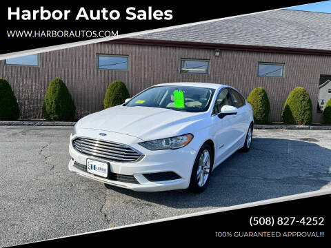 2018 Ford Fusion Hybrid for sale at Harbor Auto Sales in Hyannis MA