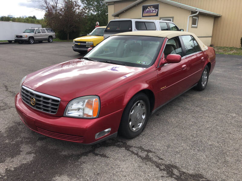 2002 Cadillac DeVille for sale at Lance's Automotive in Ontario NY