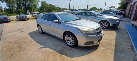 2013 Chevrolet Malibu for sale at Family First Auto in Spartanburg SC