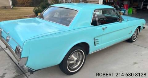 1966 Ford Mustang for sale at Mr. Old Car in Dallas TX