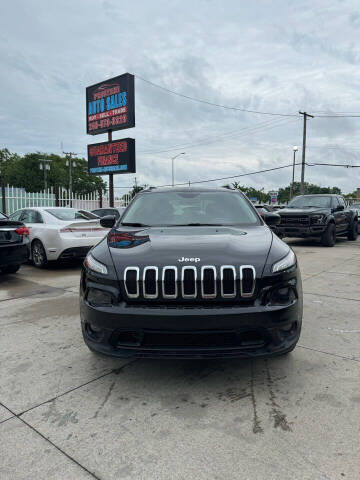 2015 Jeep Cherokee for sale at PRISTINE AUTO SALES INC in Pontiac MI