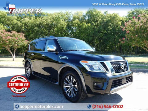 2020 Nissan Armada for sale at HOPPER MOTORPLEX in Plano TX