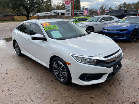 2017 Honda Civic for sale at VSA MotorCars in Cypress TX