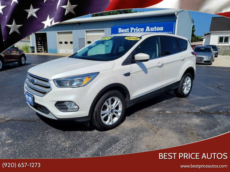 2019 Ford Escape for sale at Best Price Autos in Two Rivers WI