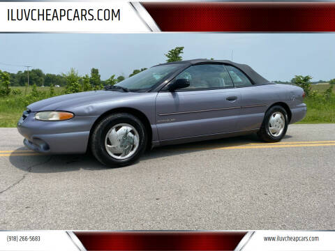 1997 Chrysler Sebring for sale at ILUVCHEAPCARS.COM in Tulsa OK