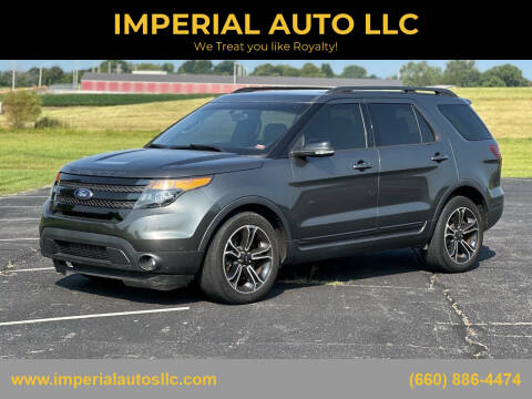 2015 Ford Explorer for sale at IMPERIAL AUTO LLC in Marshall MO