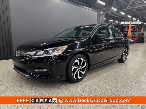 2016 Honda Accord for sale at Becks Auto Group in Mason OH