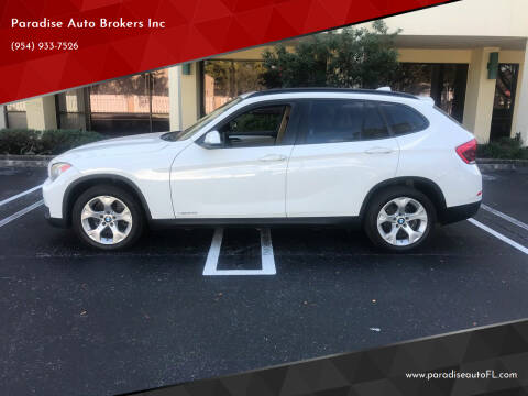 2013 BMW X1 for sale at Paradise Auto Brokers Inc in Pompano Beach FL
