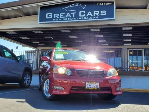 2007 Toyota Corolla for sale at Great Cars in Sacramento CA