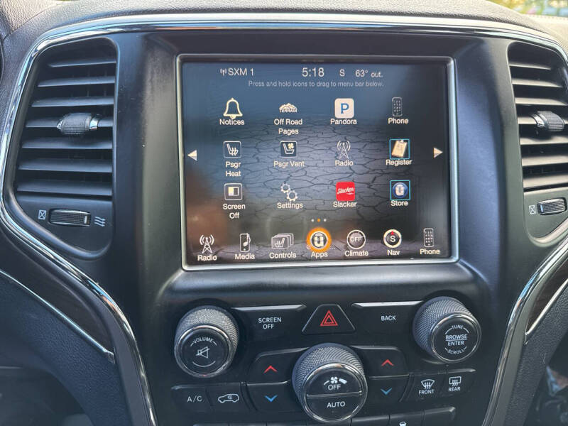 2017 Jeep Grand Cherokee Overland