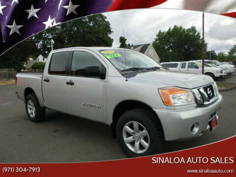 2012 Nissan Titan for sale at Sinaloa Auto Sales in Salem OR