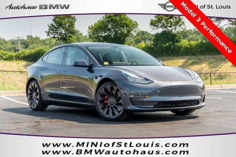 2021 Tesla Model 3 for sale at Autohaus Group of St. Louis MO - 3015 South Hanley Road Lot in Saint Louis MO