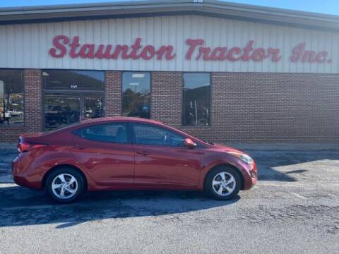 2014 Hyundai Elantra for sale at STAUNTON TRACTOR INC in Staunton VA