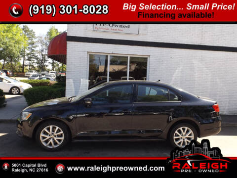 2012 Volkswagen Jetta for sale at Raleigh Pre-Owned in Raleigh NC