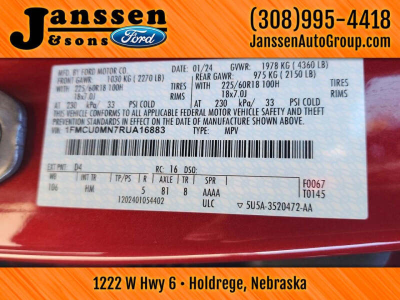 2024 Ford Escape ST-Line