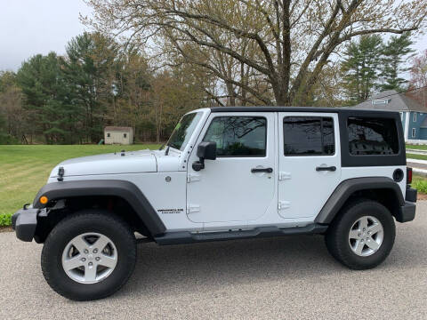 2016 Jeep Wrangler Unlimited for sale at 41 Liberty Auto in Kingston MA