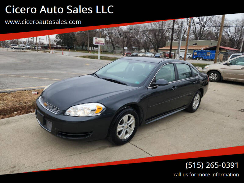 2014 Chevrolet Impala Limited for sale at Cicero Auto Sales LLC in Des Moines IA