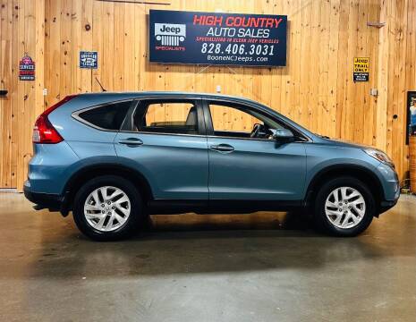 2015 Honda CR-V for sale at Boone NC Jeeps-High Country Auto Sales in Boone NC