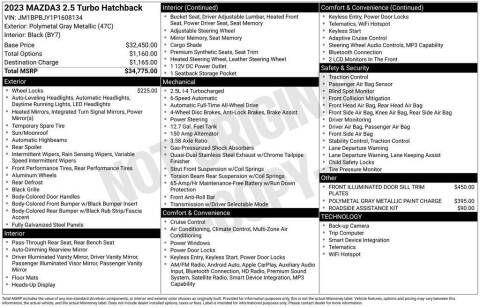 2023 Mazda Mazda3 Hatchback 2.5 Turbo