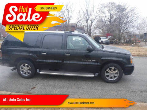2005 Cadillac Escalade ESV for sale at ALL Auto Sales Inc in Saint Louis MO