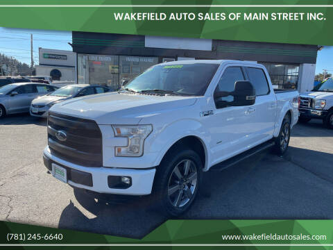 2016 Ford F-150 for sale at Wakefield Auto Sales of Main Street Inc. in Wakefield MA